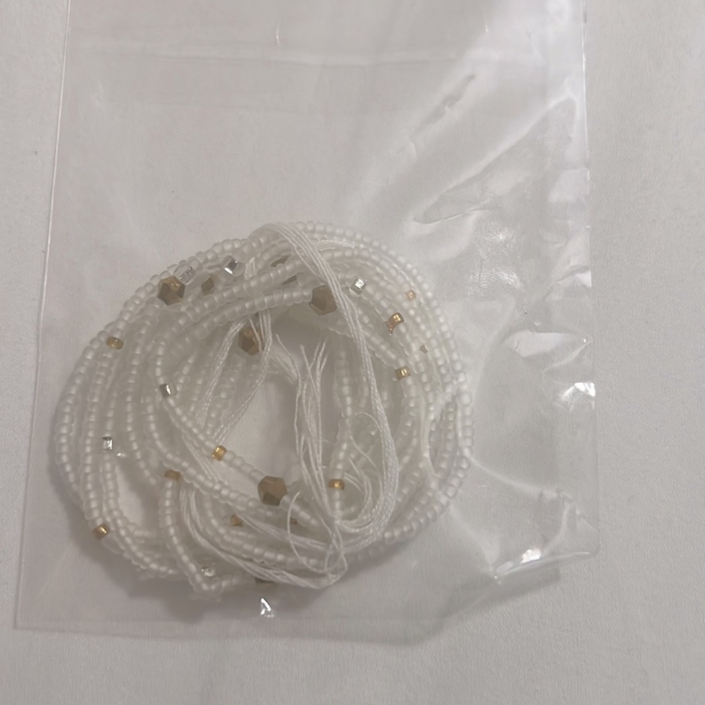 Handmade belly beads